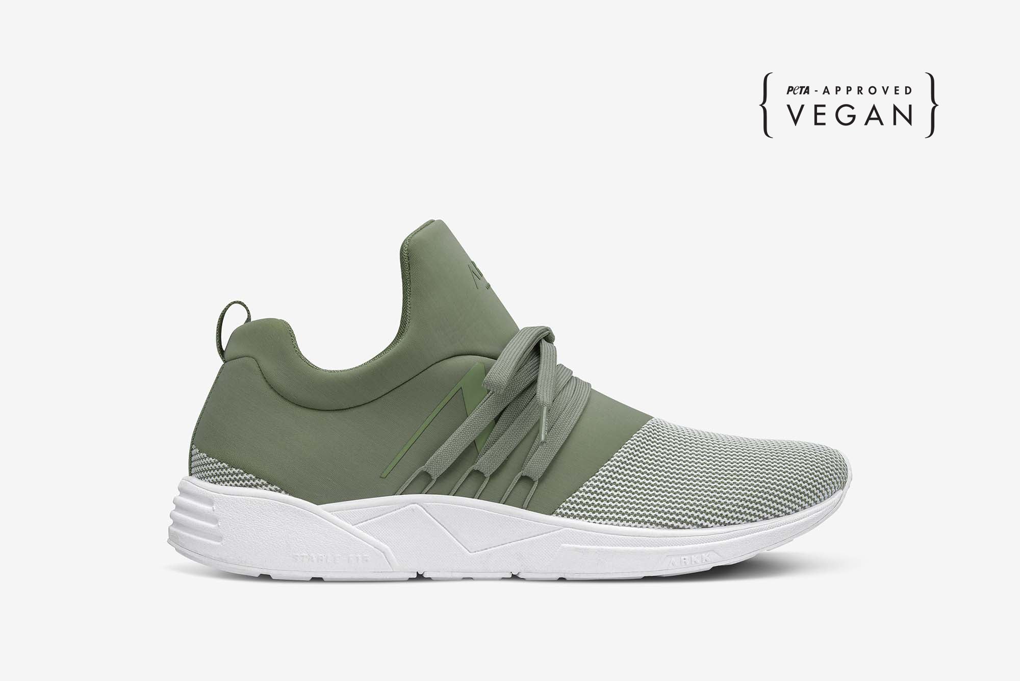 ARKK Collection Raven S-E15 | Granite Green Off White Mesh | Men Raven